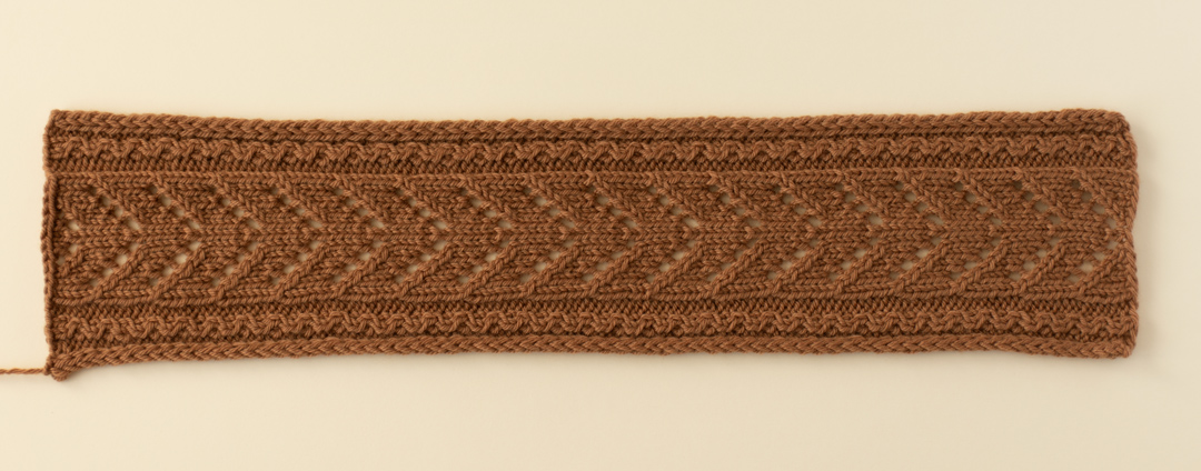 Cozy Evening Headband knitting pattern