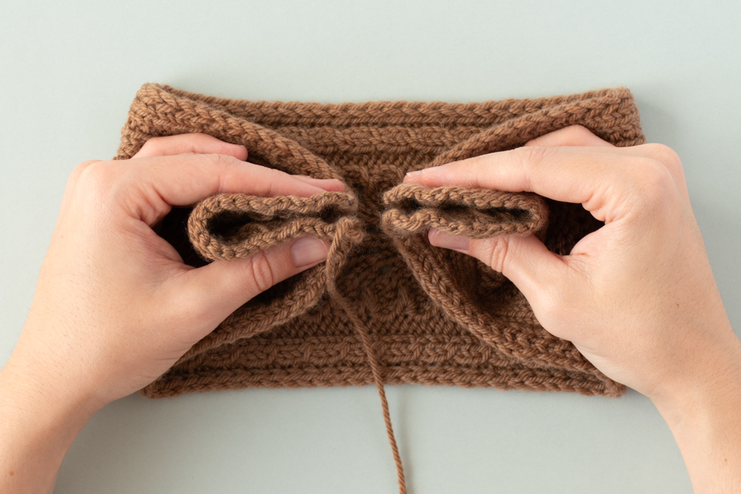 Fern Headband knitting pattern