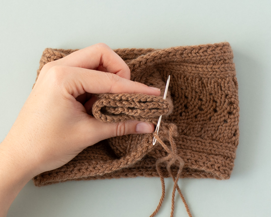 Fern Headband knitting pattern