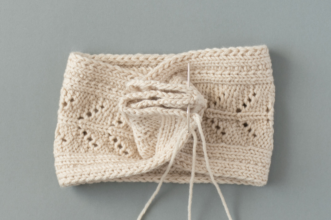 Grapevine Headband knitting pattern