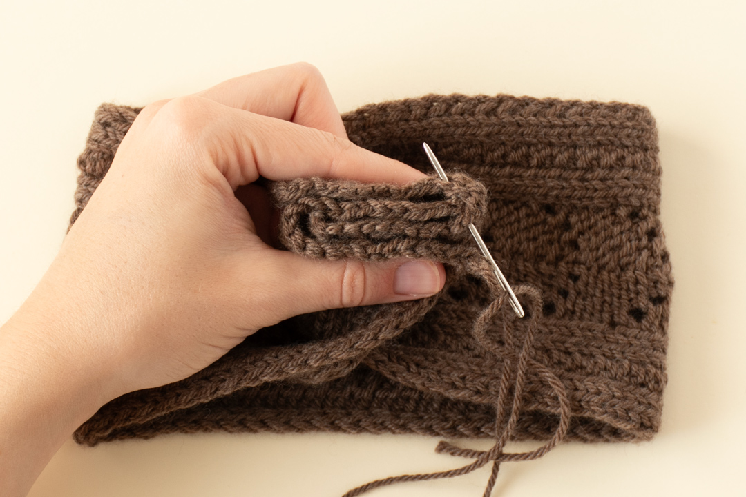 Hot Chocolate Headband knitting pattern