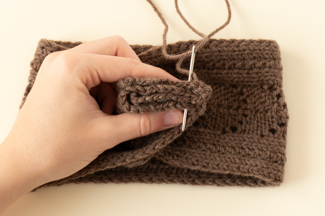 Hot Chocolate Headband knitting pattern