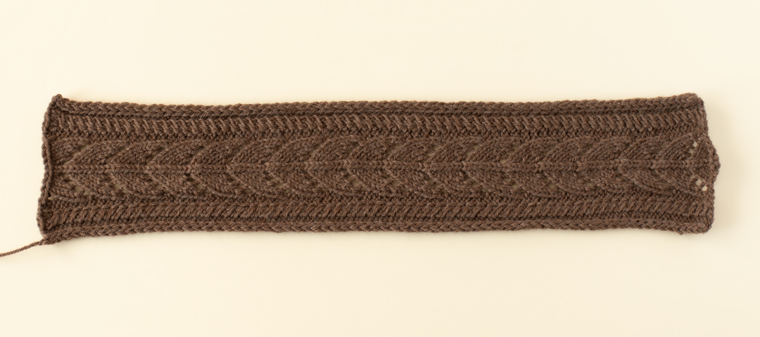 Hot Chocolate Headband knitting pattern