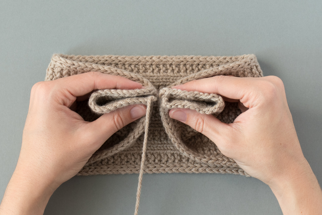 Warm Sand Headband knitting pattern