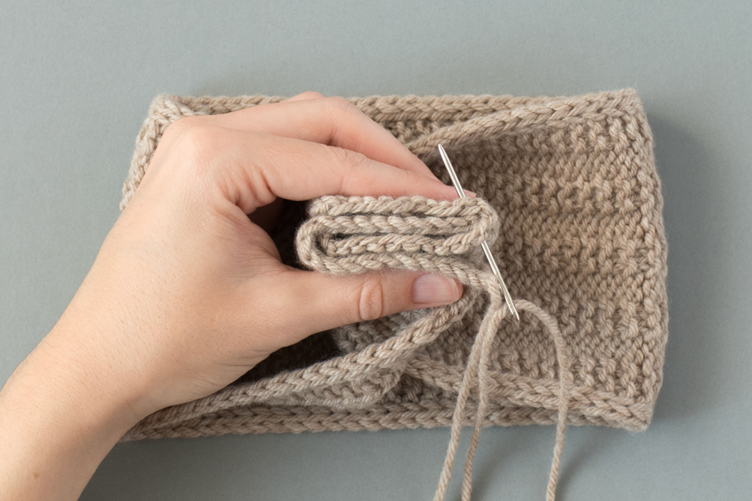 Warm Sand Headband knitting pattern