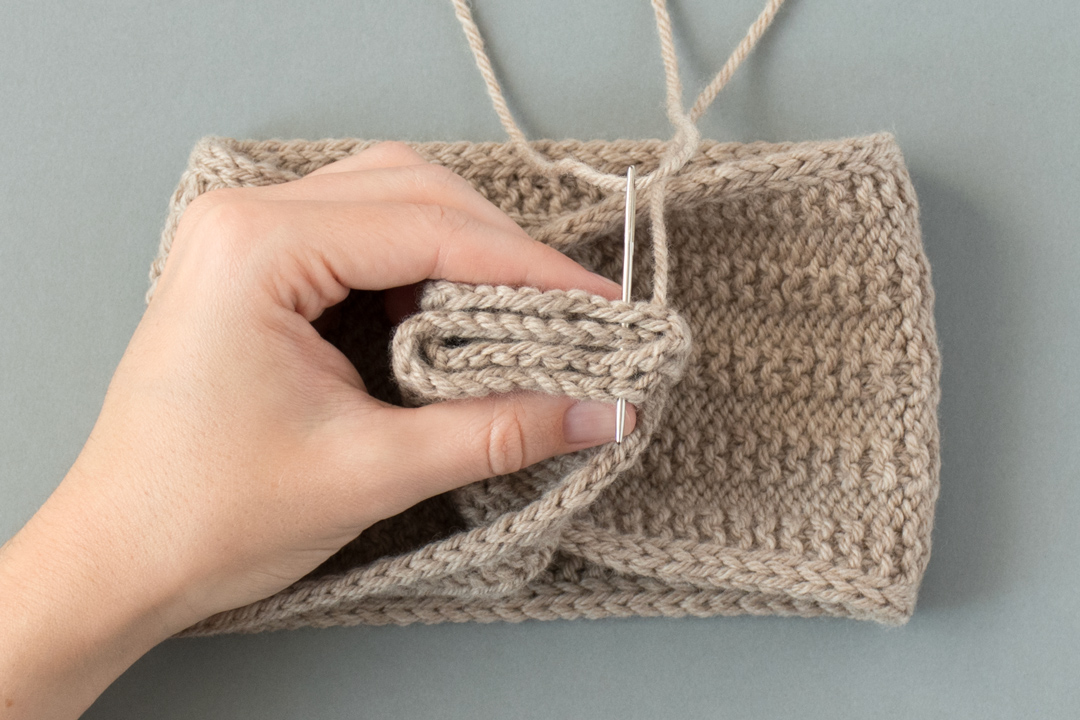 Warm Sand Headband knitting pattern