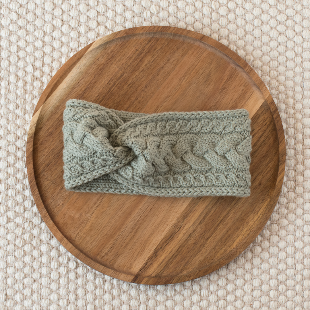 Growing Sage Headband knitting pattern
