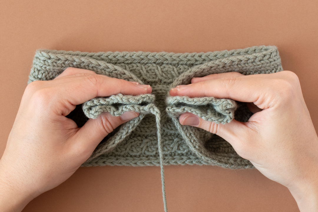 Growing Sage Headband knitting pattern