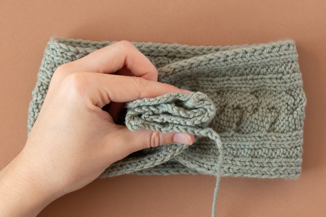 Growing Sage Headband knitting pattern