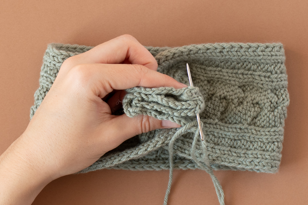 Growing Sage Headband knitting pattern