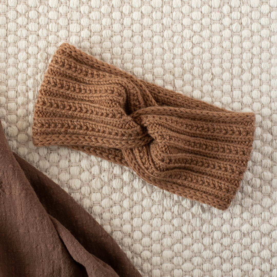 Railroad Headband knitting pattern