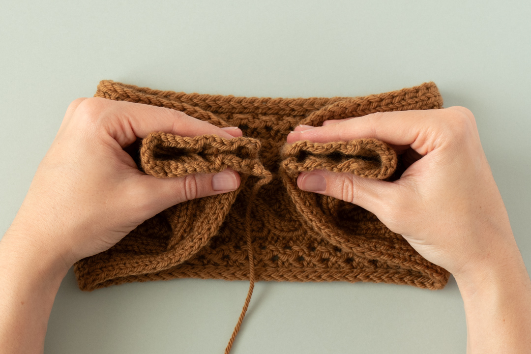 Tangled Roots Headband knitting pattern