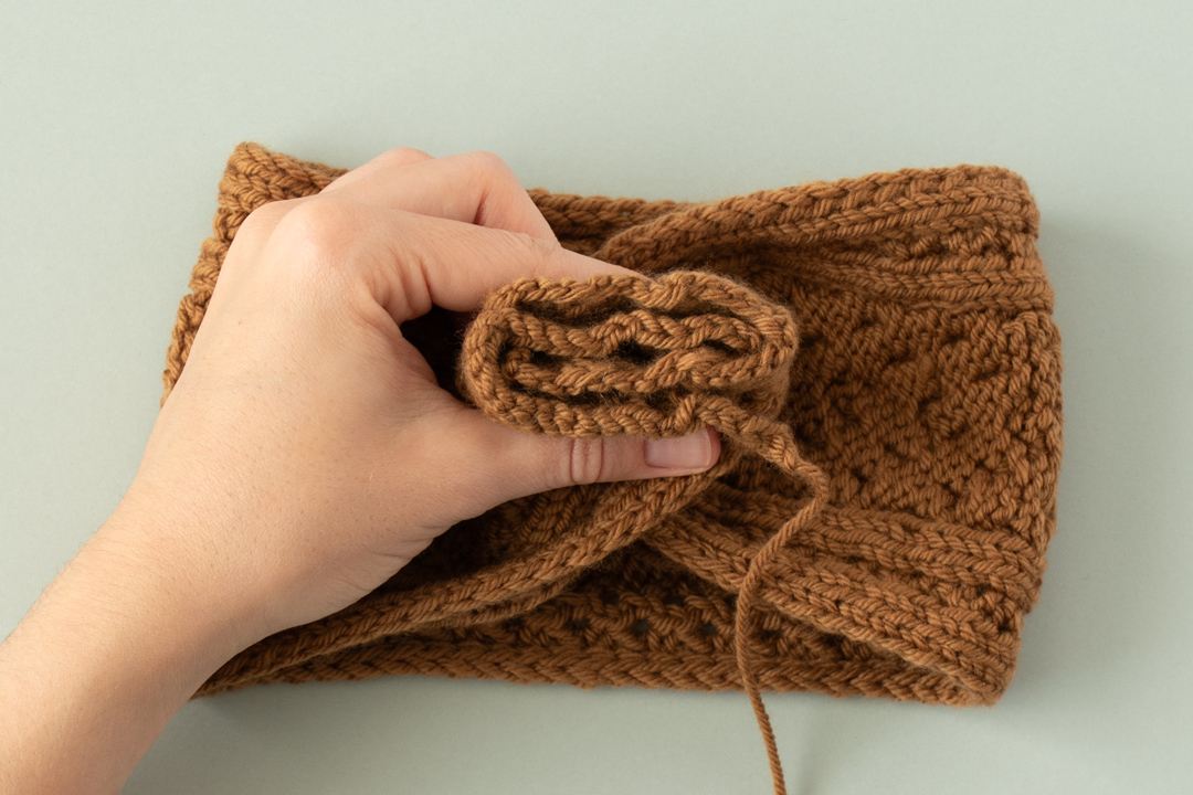 Tangled Roots Headband knitting pattern