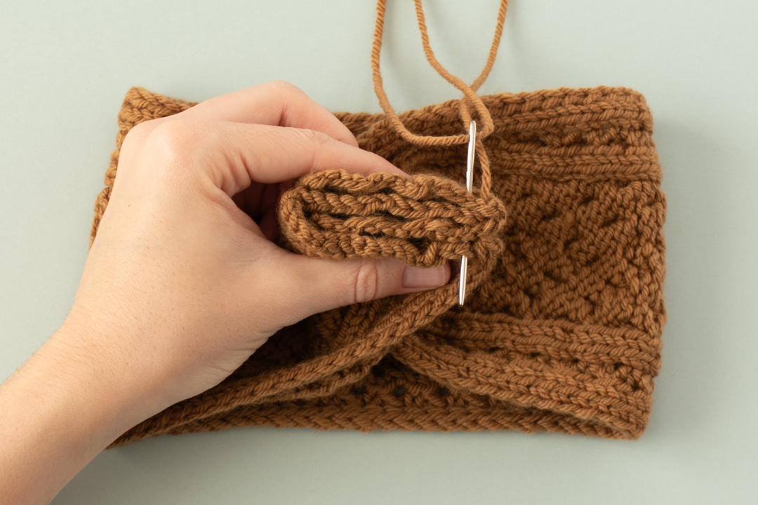 Tangled Roots Headband knitting pattern