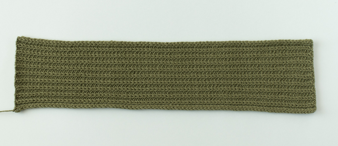 Green Stems Headband knitting pattern