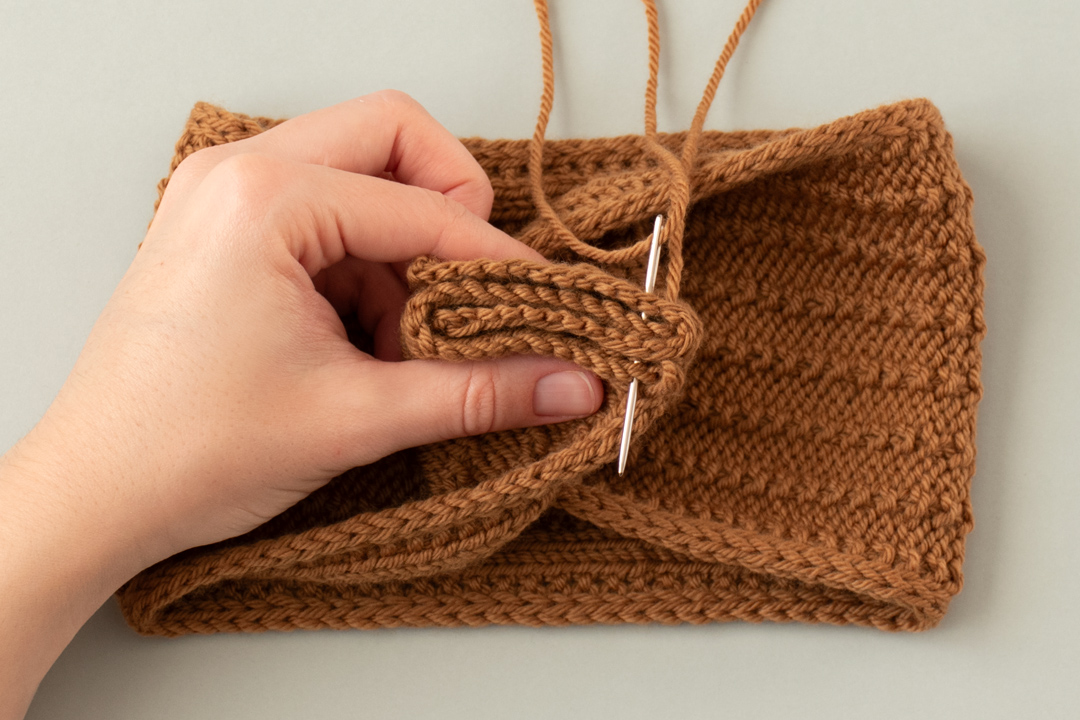 River Pebbles Headband knitting pattern