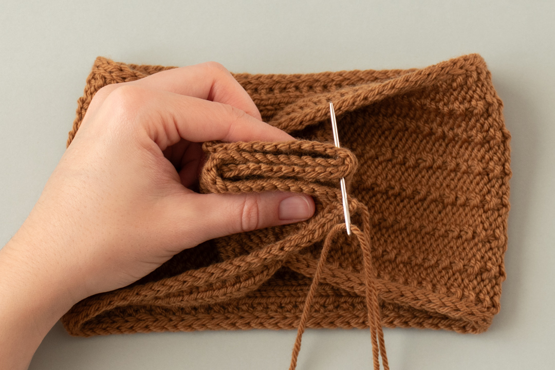 River Pebbles Headband knitting pattern