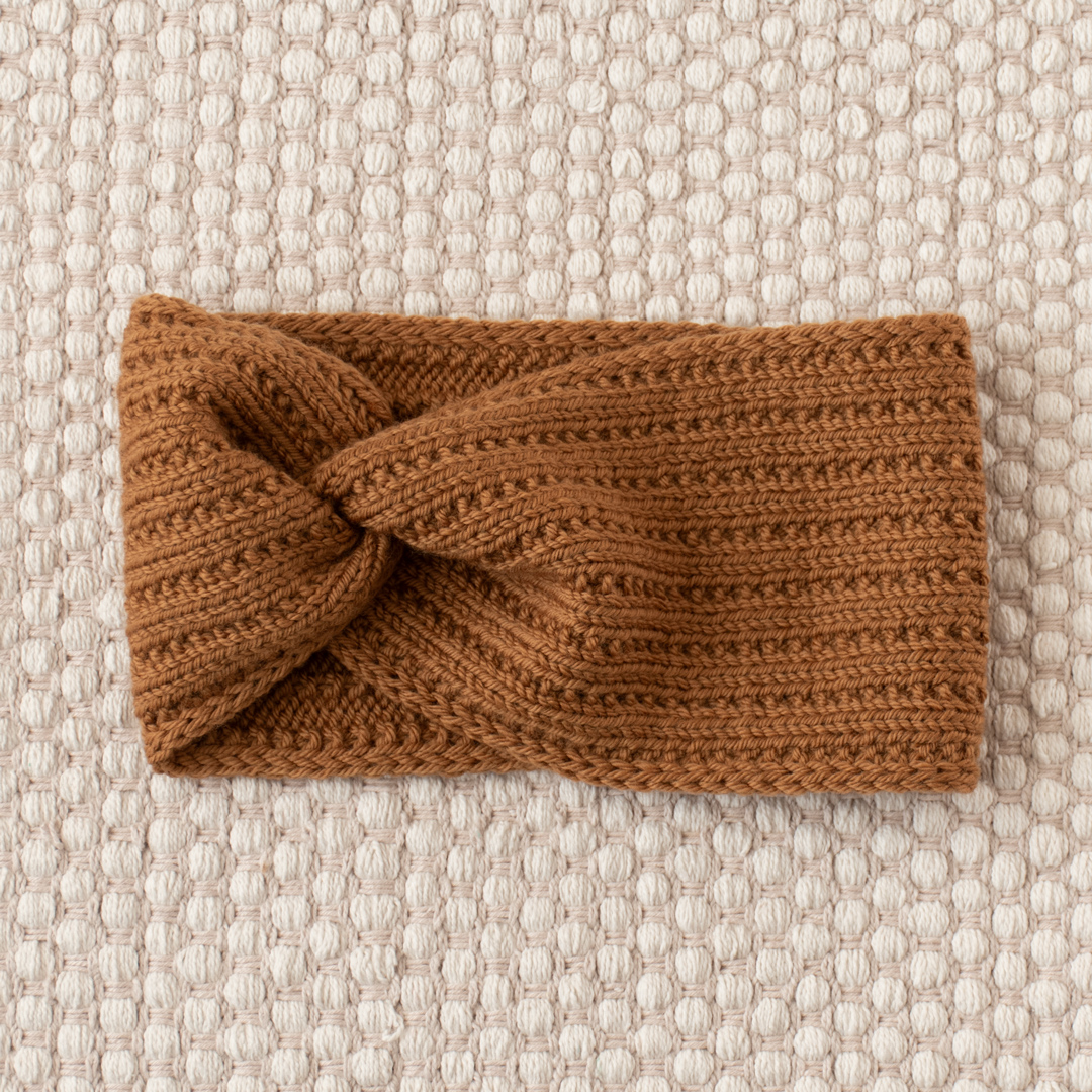 River Pebbles Headband knitting pattern