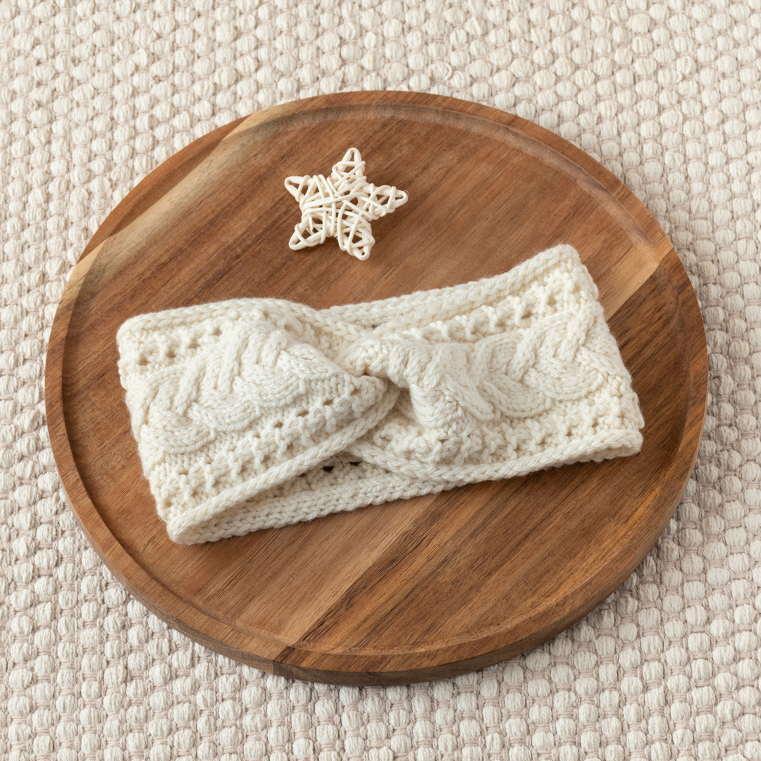 Ice Bridge Headband knitting pattern