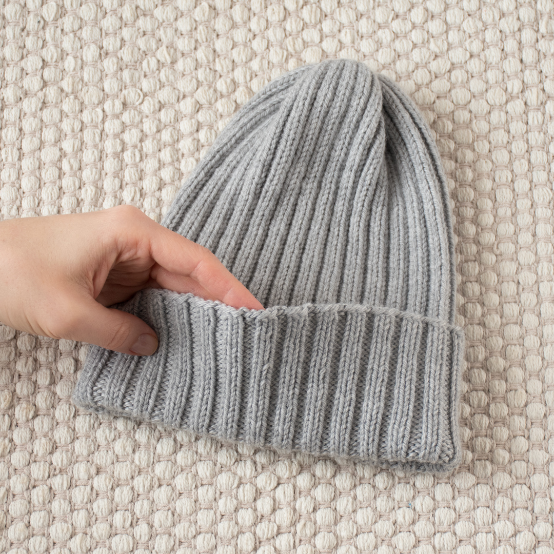 Mountain Peak Hat free knitting pattern