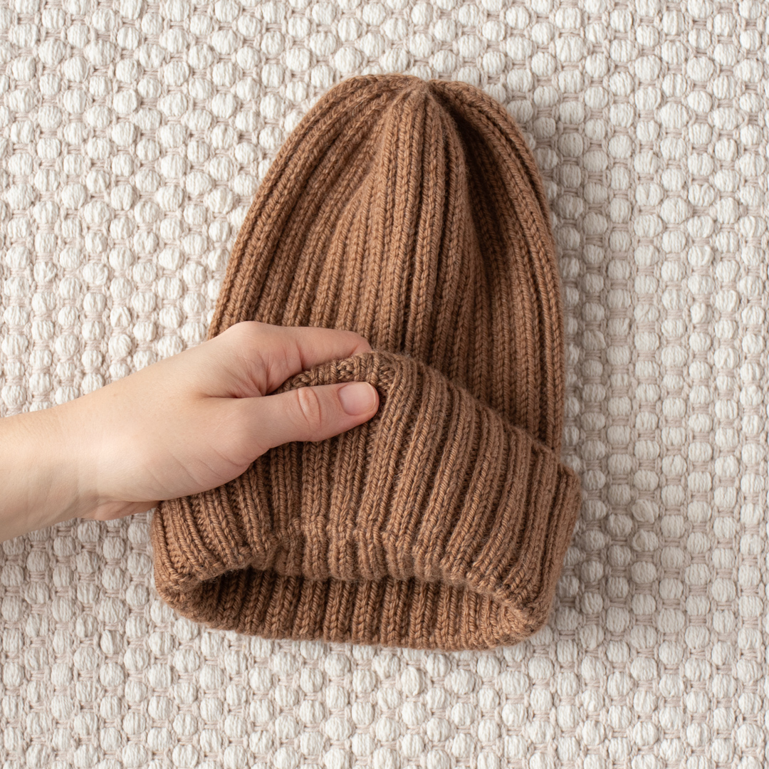Sandstone Cliff Hat knitting pattern