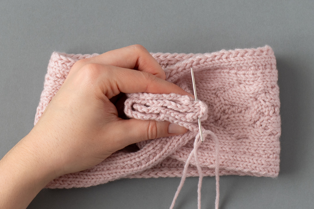 Tender Hearts Headband knitting pattern