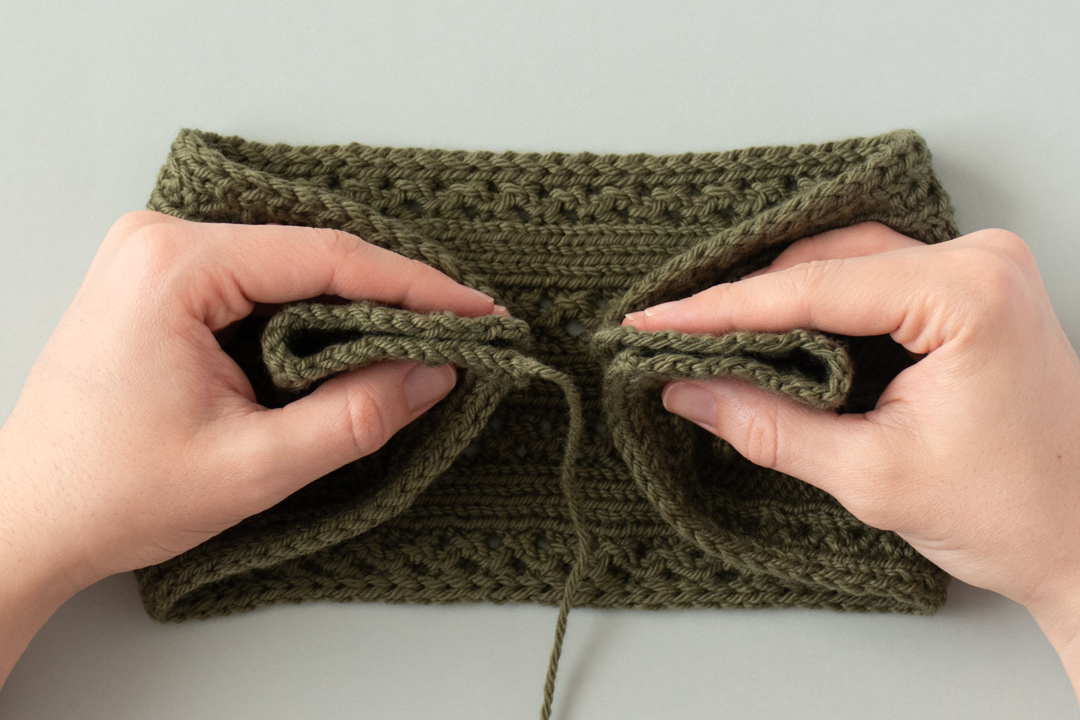 Pristine Forest Headband knitting pattern