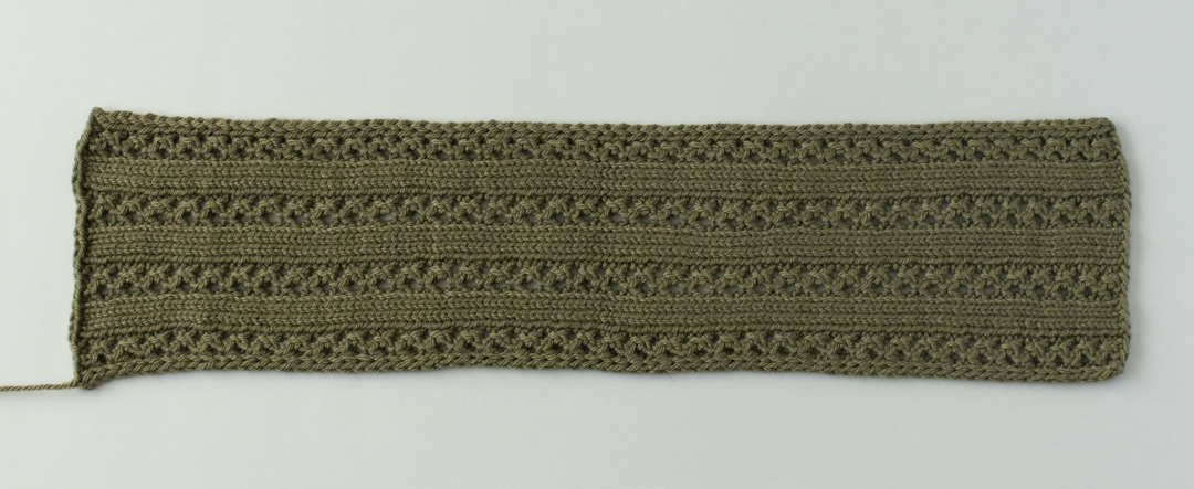 Pristine Forest Headband knitting pattern