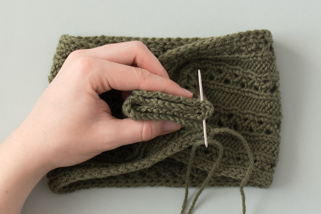 Pristine Forest Headband knitting pattern