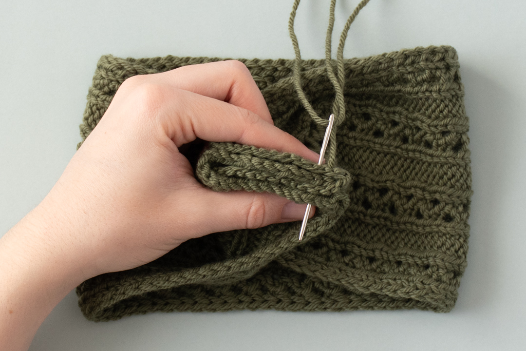 Pristine Forest Headband knitting pattern