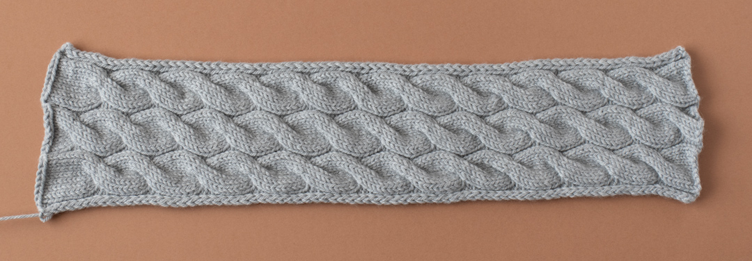 Sea Fog Headband knitting pattern