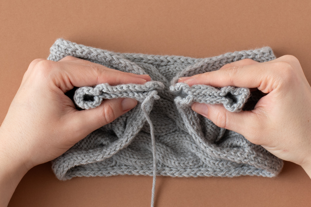 Sea Fog Headband knitting pattern