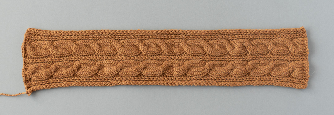 Twisted Branches Headband knitting pattern