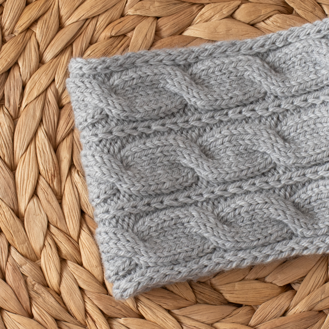 Dancing in the Rain Headband knitting pattern