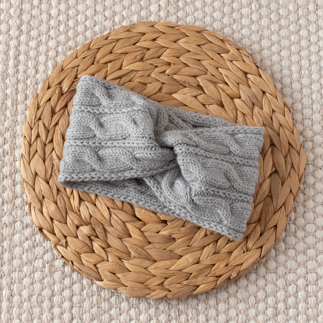 Dancing in the Rain Headband knitting pattern