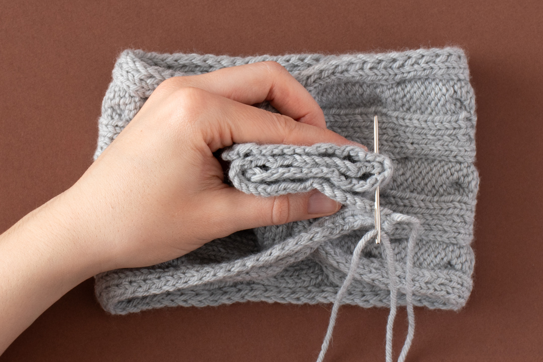 Dancing in the Rain Headband knitting pattern