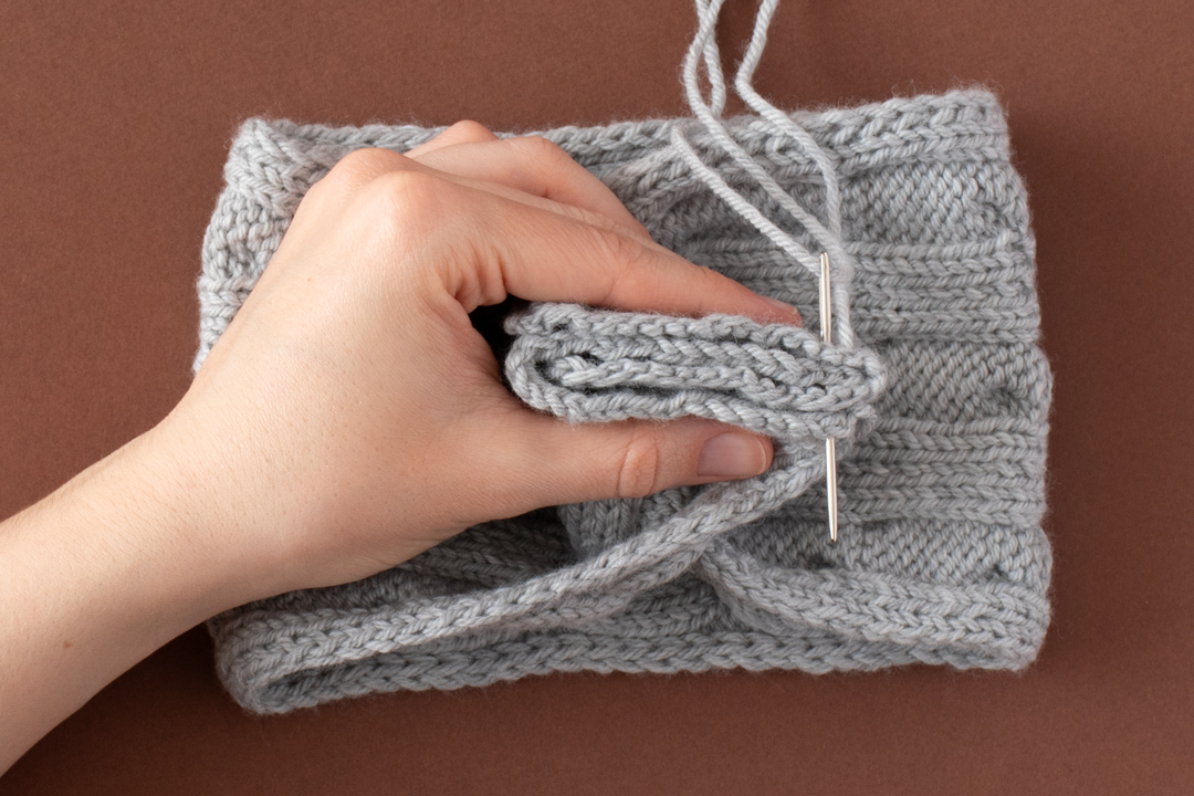 Dancing in the Rain Headband knitting pattern