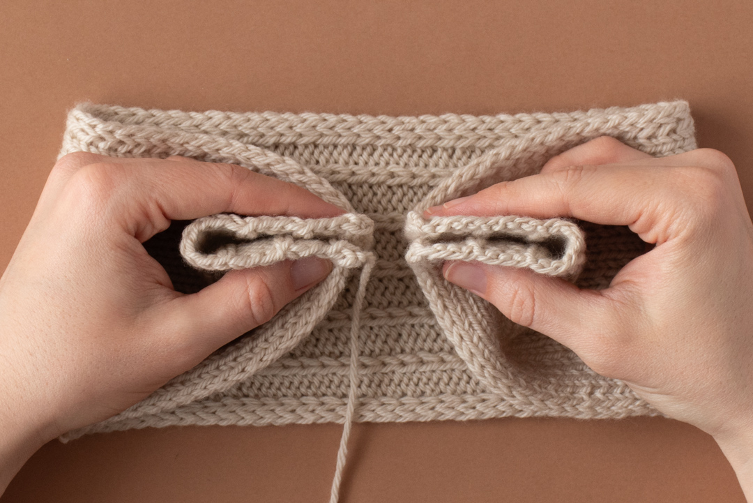 Harvest Headband knitting pattern