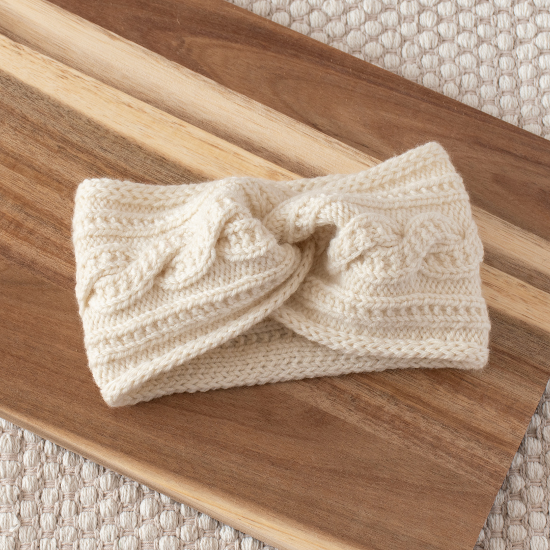 Ice Queen Headband knitting pattern