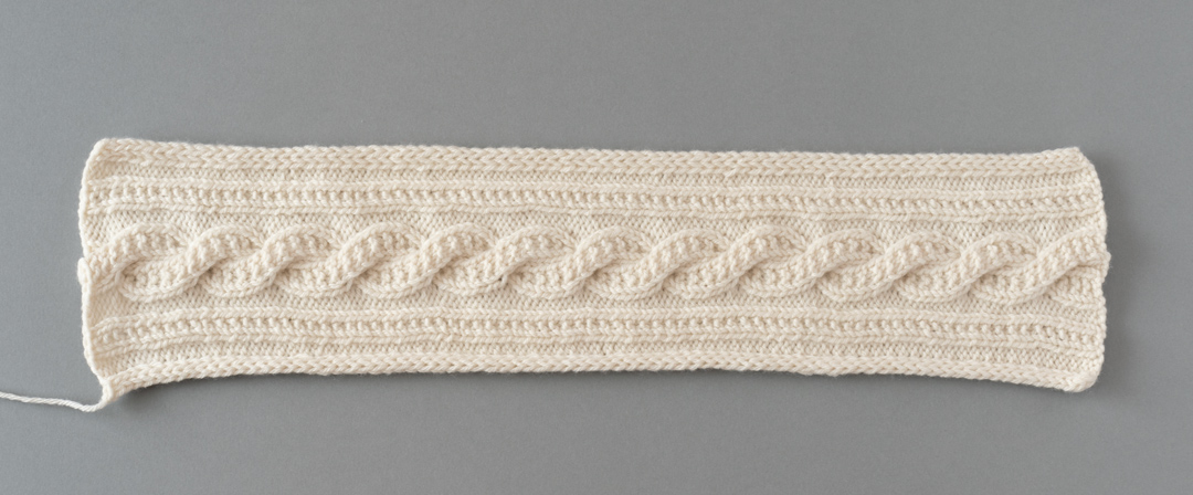 Ice Queen Headband knitting pattern