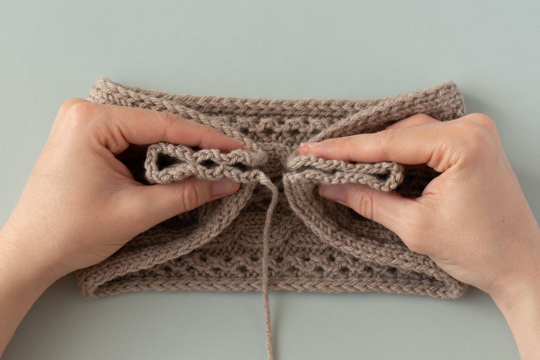 Desert Winds Headband knitting pattern