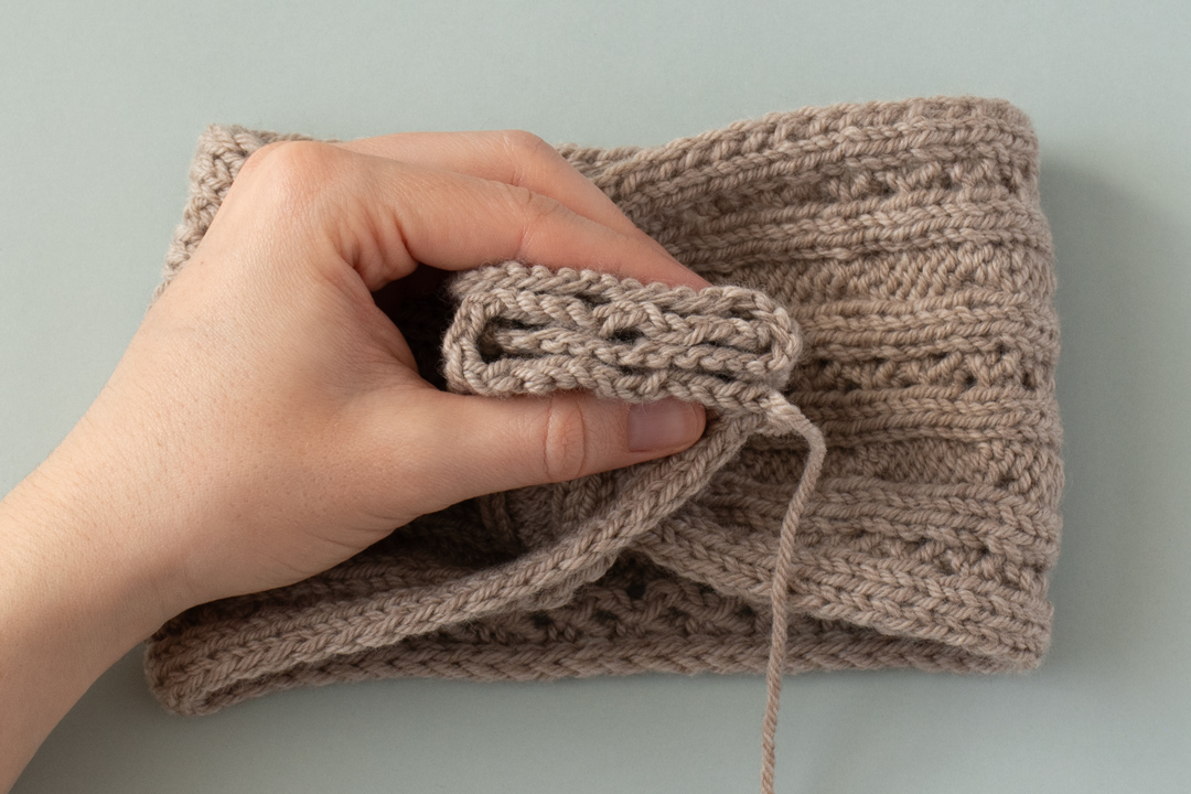 Desert Winds Headband knitting pattern