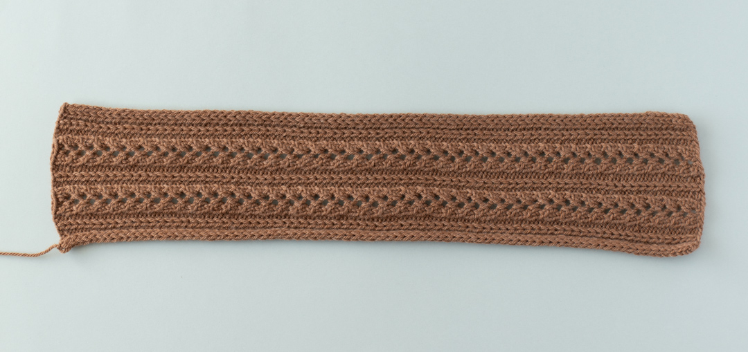 Fall Crown Headband knitting pattern