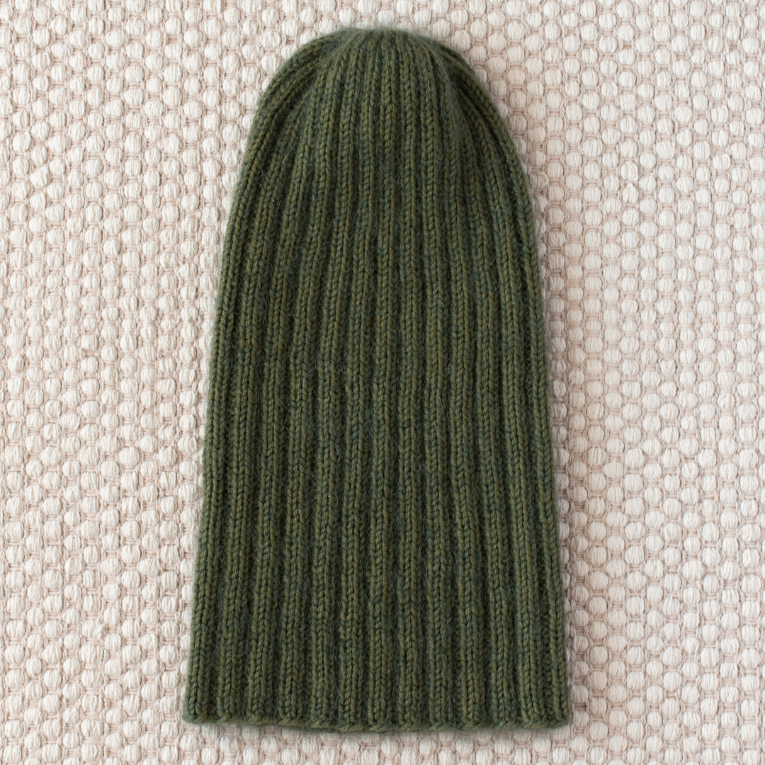 Forest Moss Hat knitting pattern