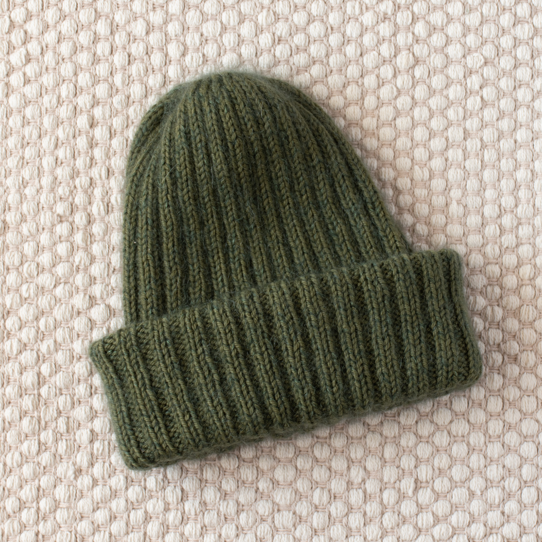 Forest Moss Hat knitting pattern