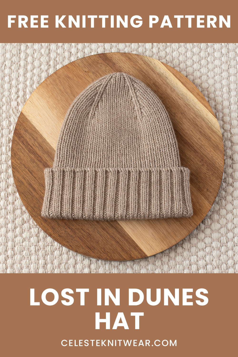 Lost in Dunes Hat knitting pattern