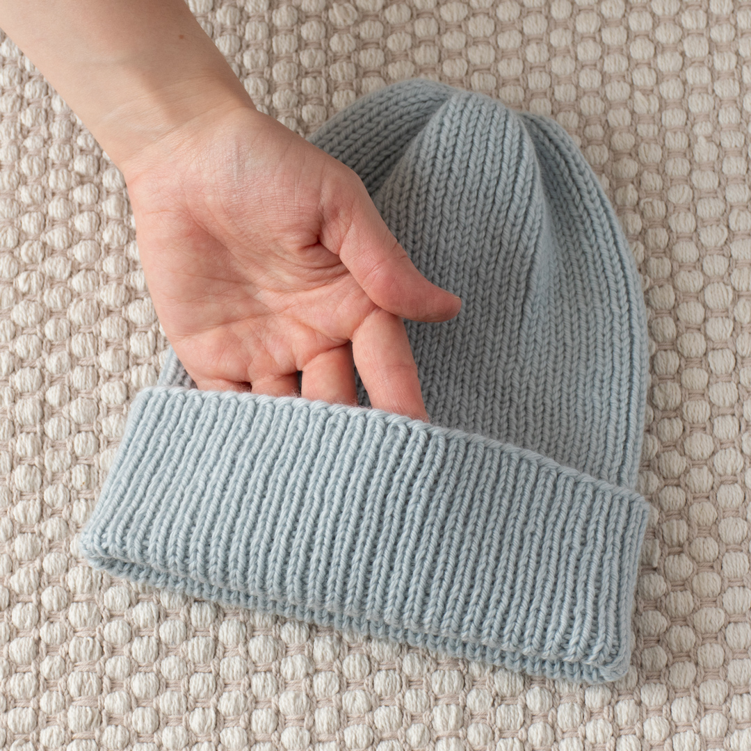 Waterfall Hat knitting pattern