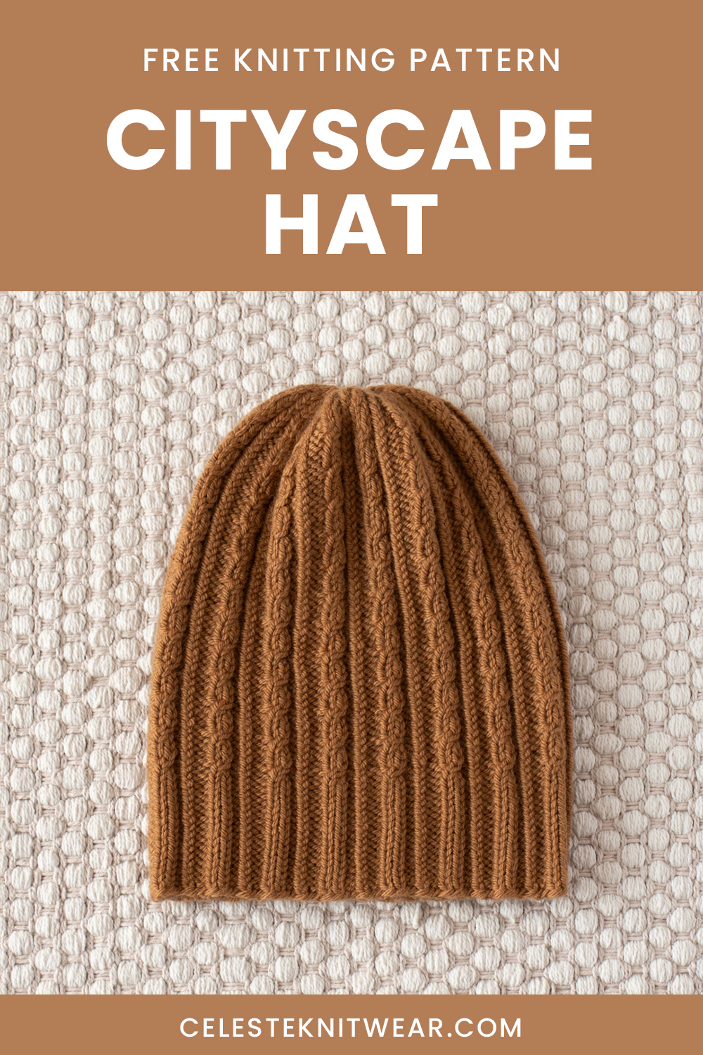 Cityscape Hat knitting pattern