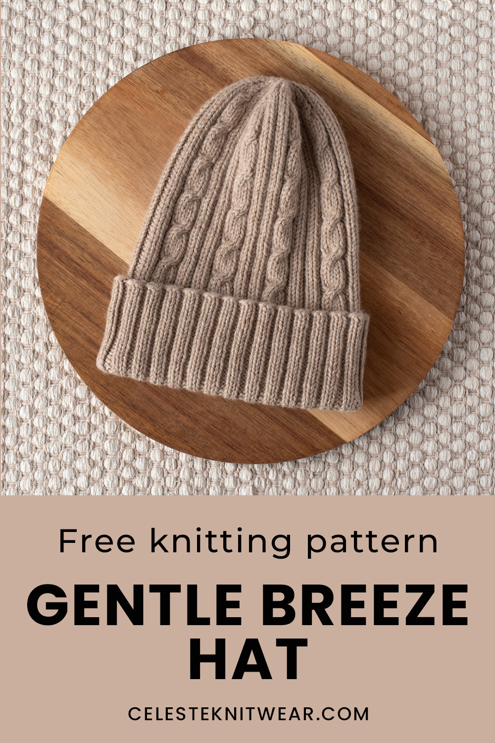 Gentle Breeze Hat knitting pattern