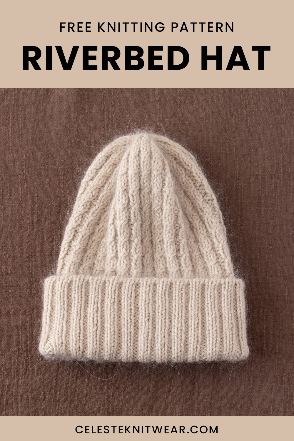 Riverbed Hat knitting pattern